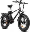 SAMEBIKE 750W Electric Bike with Child Carrier