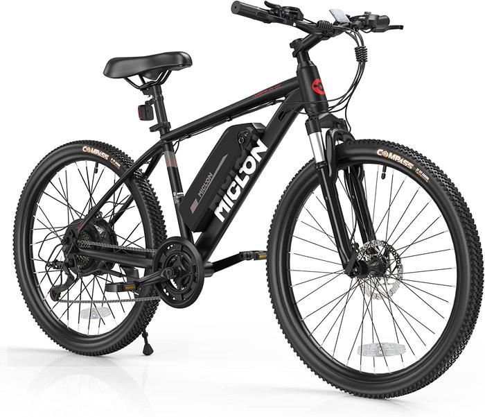 MICLON Cybertrack 100 (20 mph) Mountain EBike For Short Riders