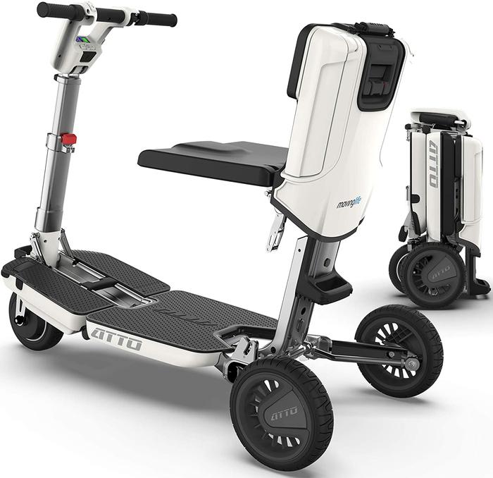 ATTO (4 Mph) 3 Wheel Foldable Scooter For Adults