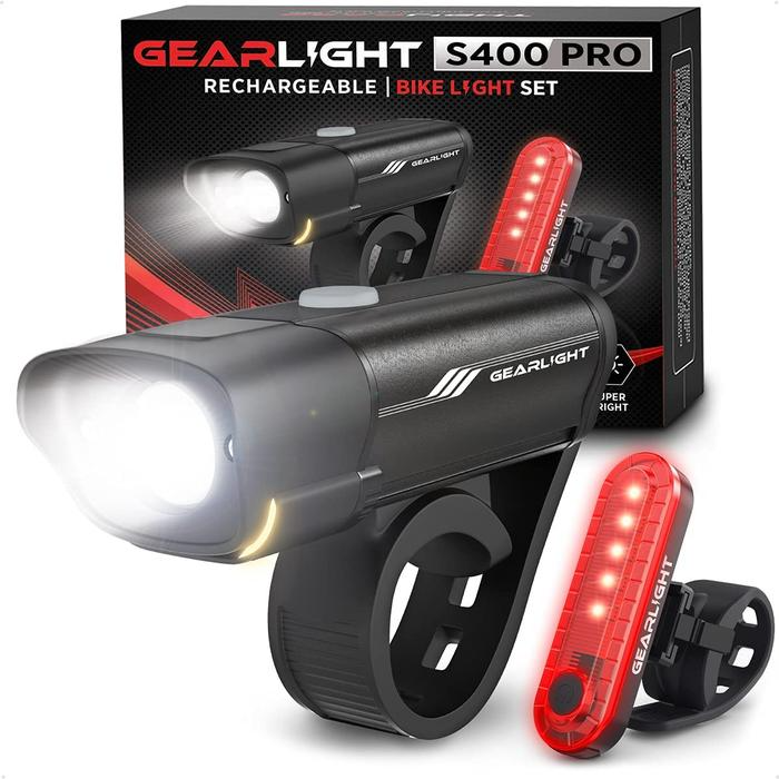 Gearlight Rechargeable Best Bike Lights