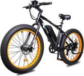 ECOTRIC Electric Bike 26 X 4 Fat Tire Bicycle