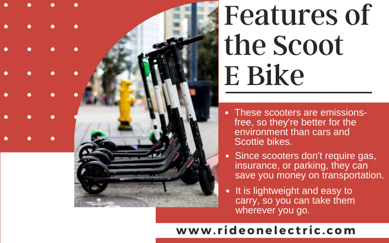 Features of the Scoot E Bike