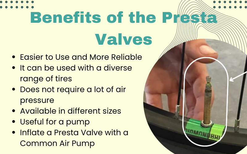 Benefits of the Presta Valves