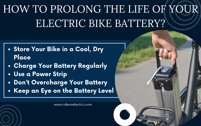 How to Prolong the Life of Your Electric Bike Battery