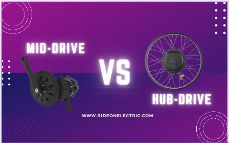 Hub-Drive Vs Mid-Drive E-Bikes | Which One is Best?