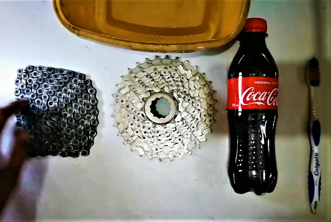 Rust Removal with Coke
