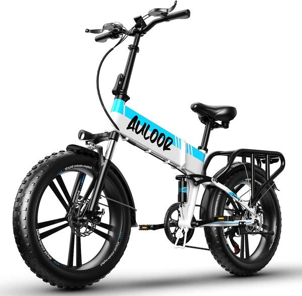 Auloor 20'' Tire Travel 30 MPH Folding Mountain Electric bike