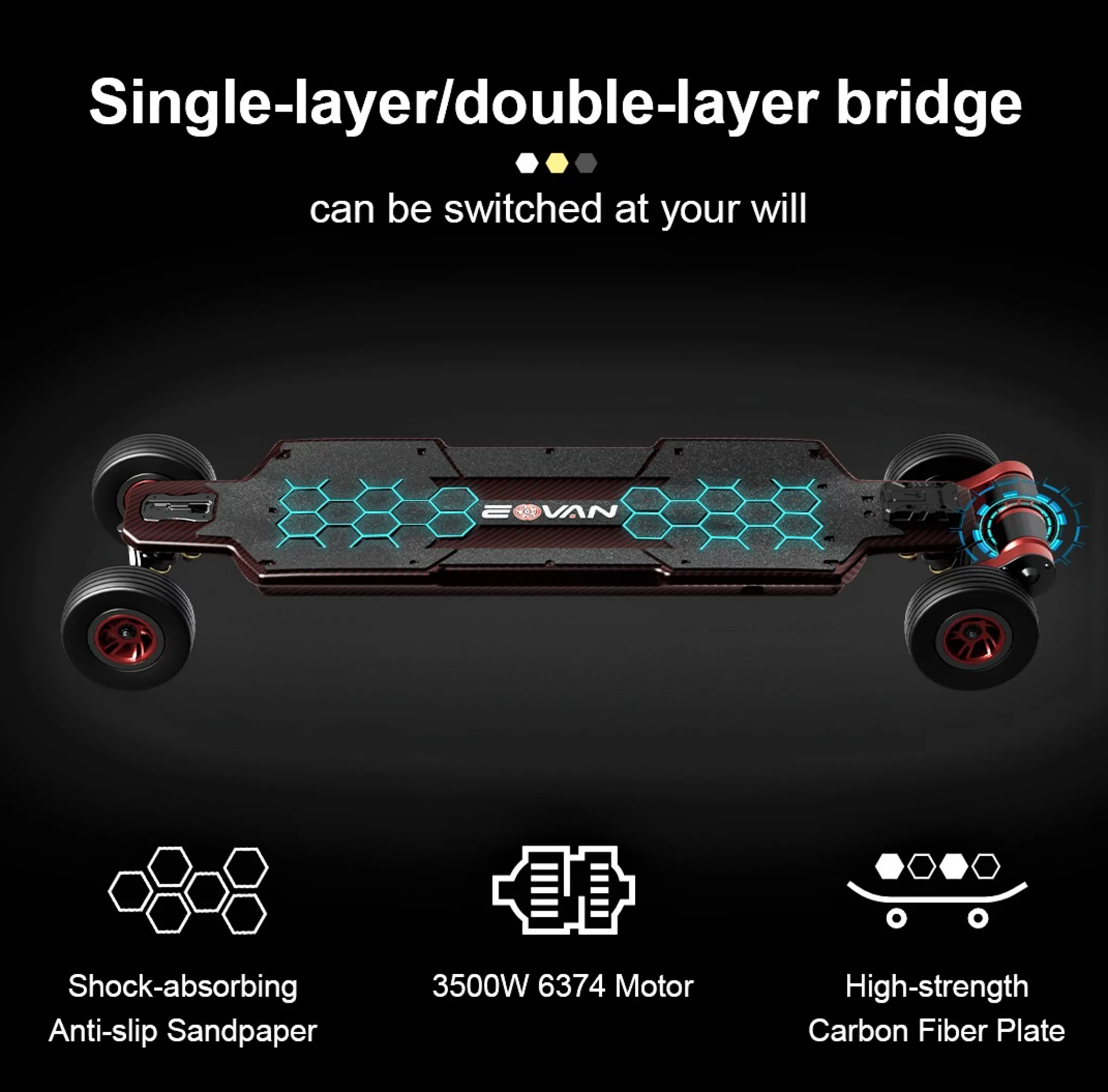 Eovan GTO Silo Skateboard Double Deck Bridge