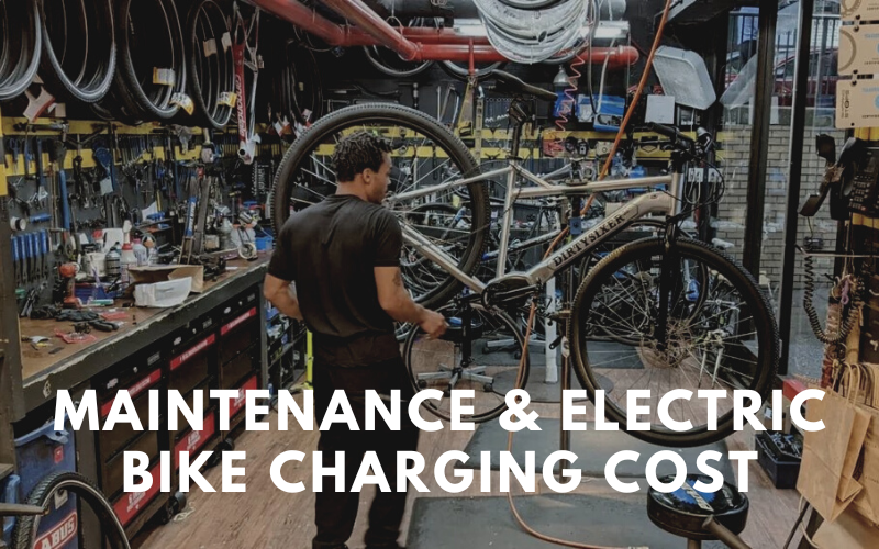 Maintenance & Electric Bike Charging Cost