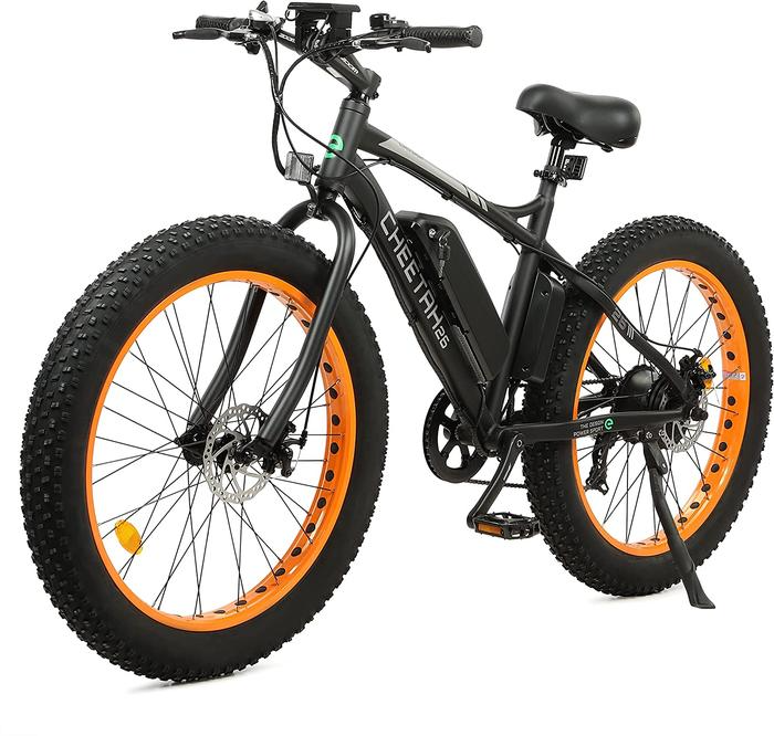 ECOTRIC Cheetah 500W Electric Mountain Bike for Hunting