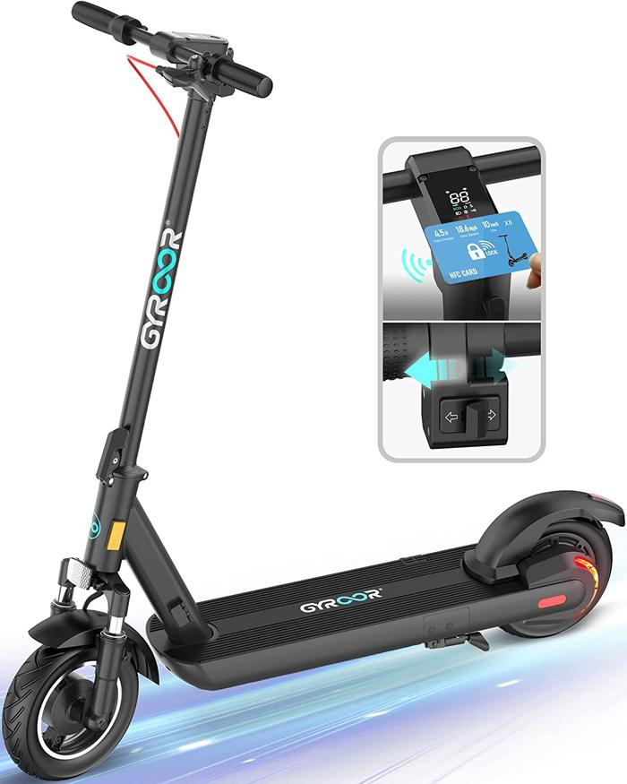 Gyroor 500W Waterproof Foldable E Scooter for Adults