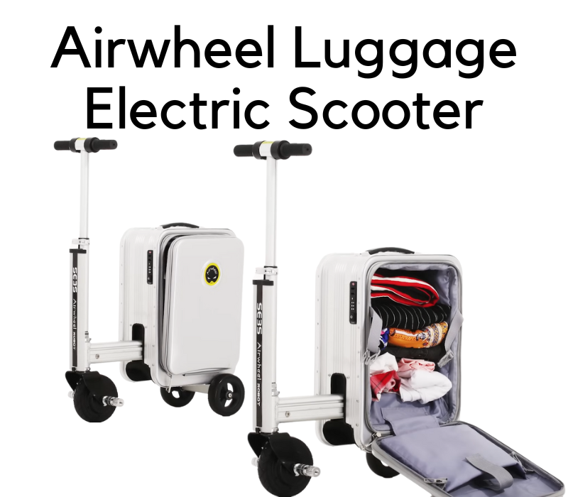 Airwheel Introduces 28L Capacity Electric Scooter Luggage Bag