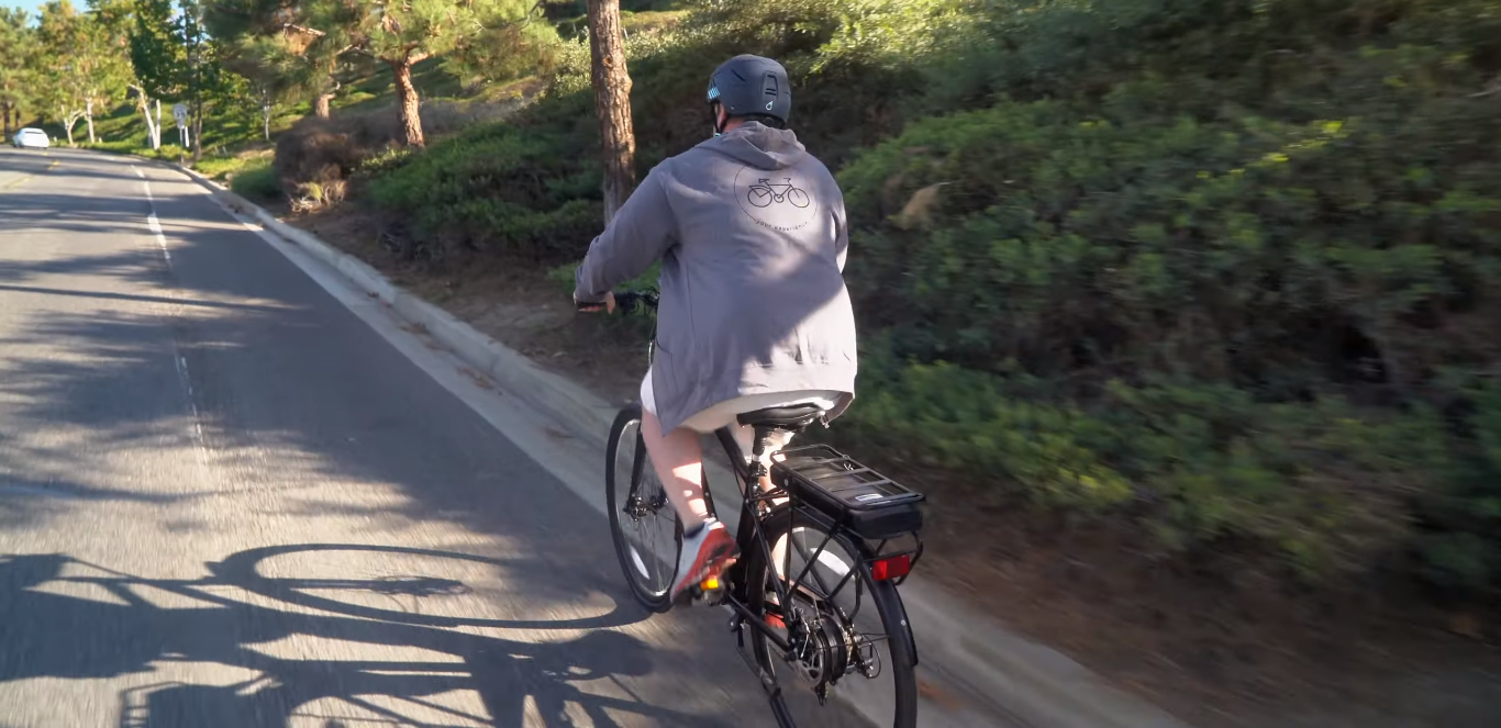 Ride an E-Bike Uphill