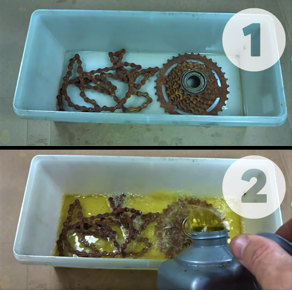 How to Remove Rust from Bike Chain & Gears
