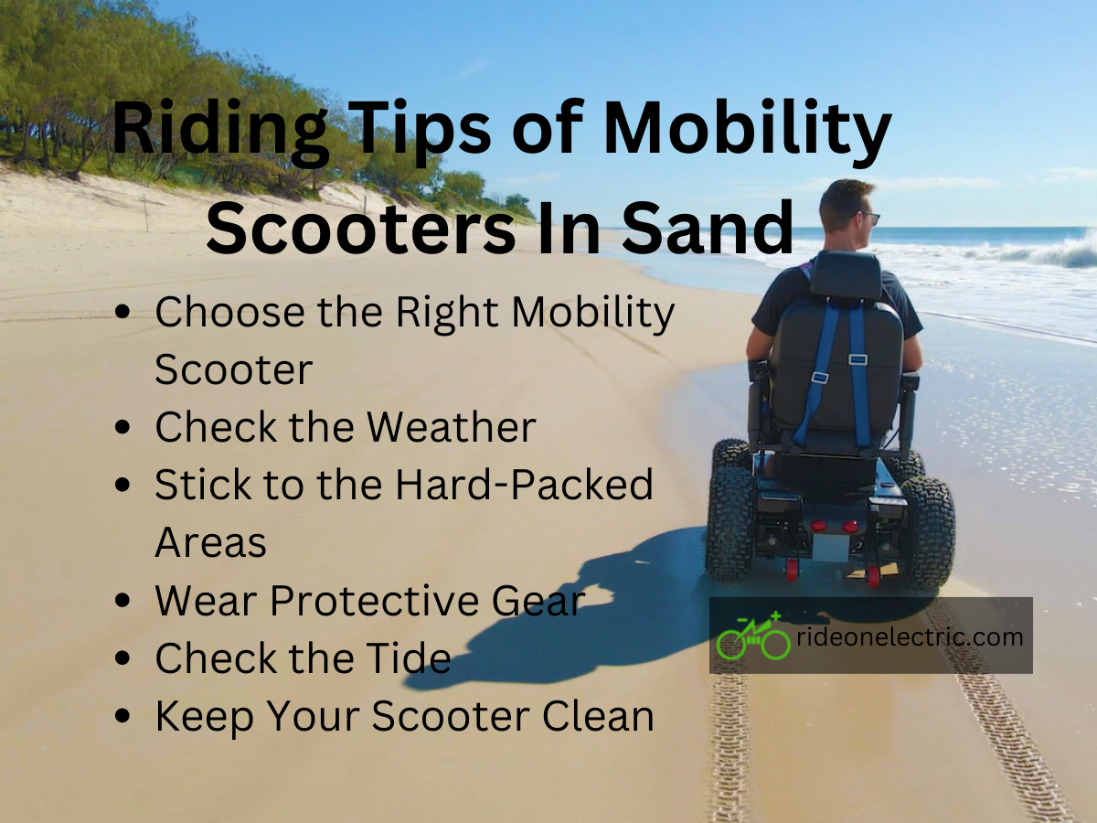 Riding-Tips-of-Mobility-Scooters-In-Sand