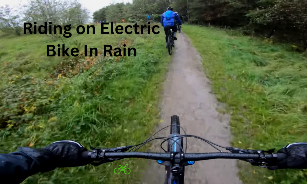 Riding-on-Electric-Bike-In-Rain