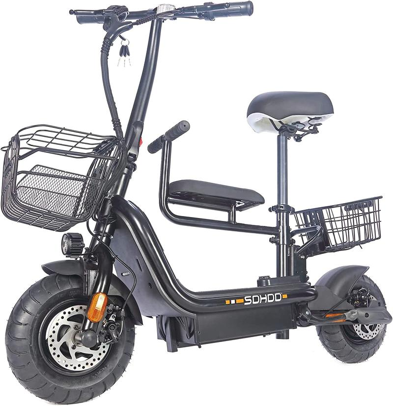 Sohoo (500 Watt) Fat Wheel E Scooter For Heavy Adults  