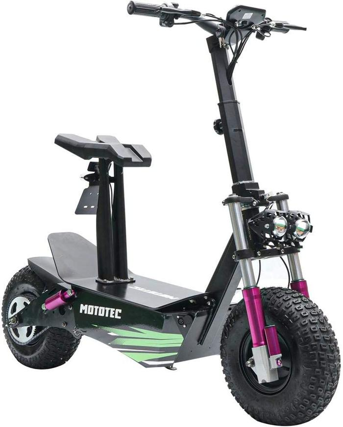 TOXOZERS (2500W) Electric Fat Tire Scooter With Seat