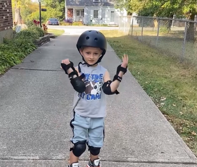 BOSONER Kids Elbow and Knee Pads for Kids