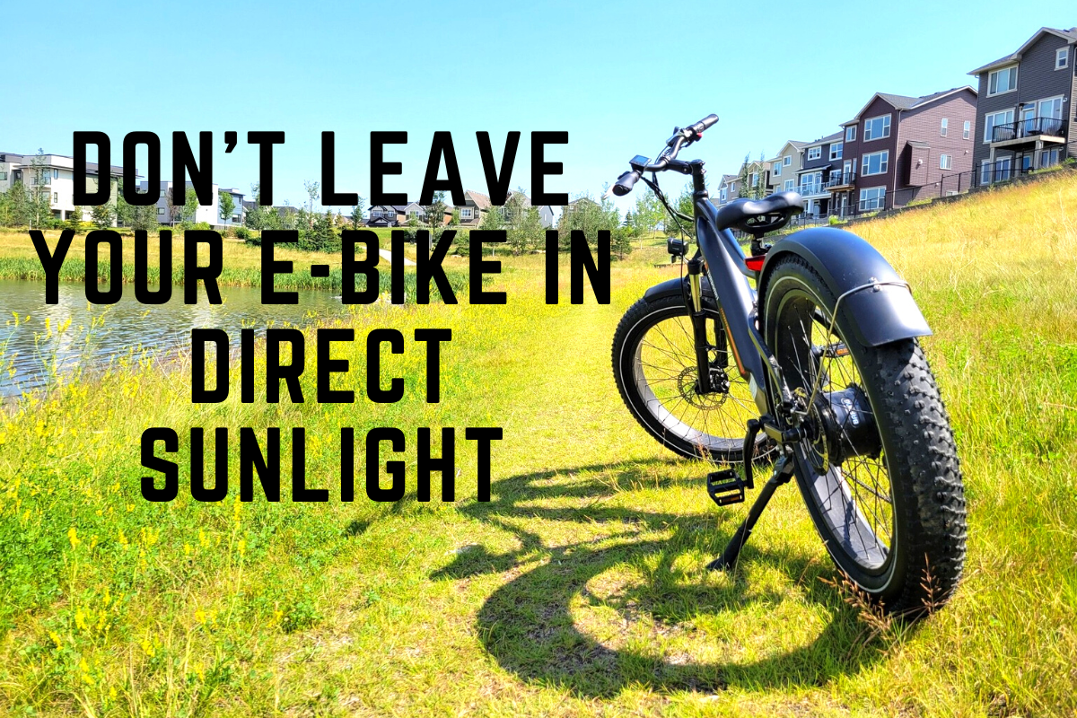 Dont-Leave-Your-E-Bike-in-Direct-Sunlight