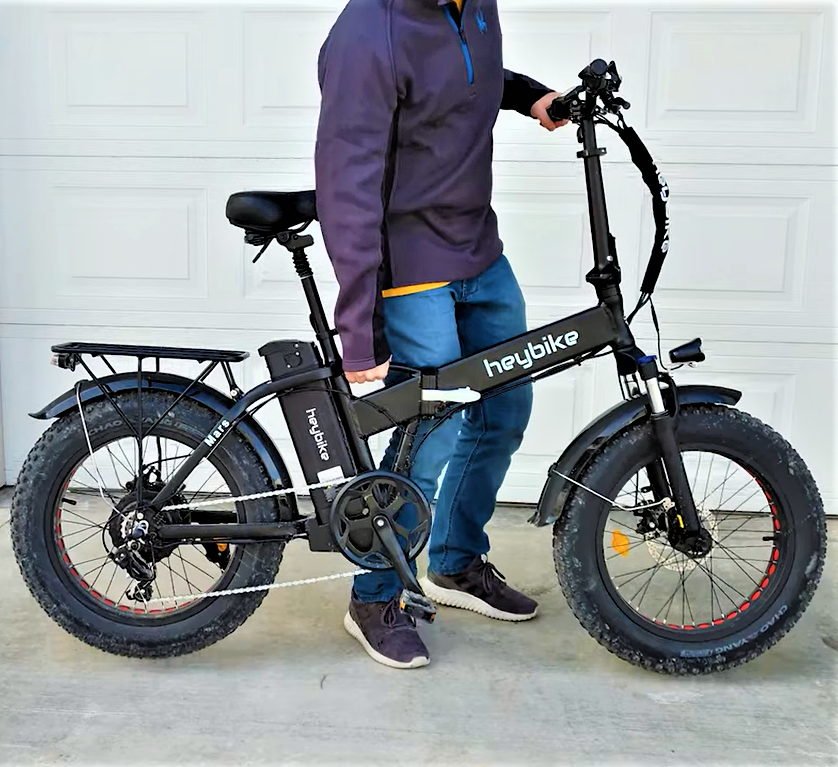 Heybike Mars (500W) Fat Tire Foldable Electric Bike