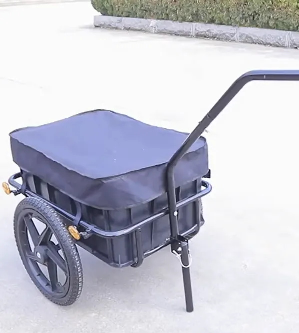 Aosom Bicycle Cargo Trailer  (88.2 Pounds Weight Limit)