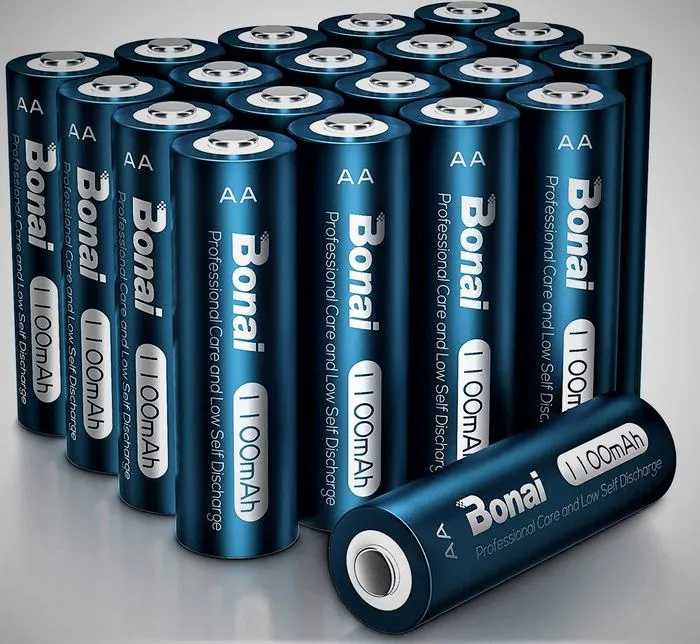 BONAI Solar (1100 Mah) Rechargeable Batteries