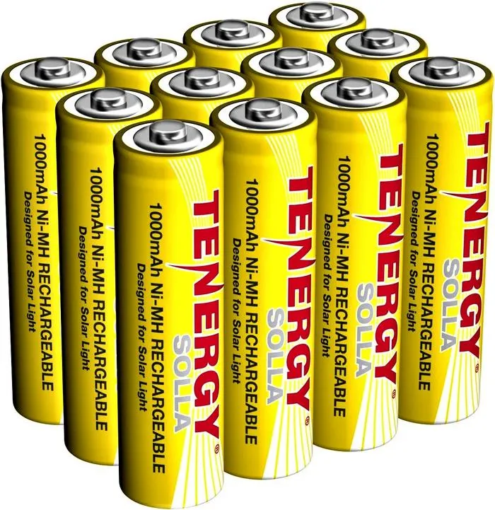 Tenergy Solla Rechargeable NiMH AA Battery