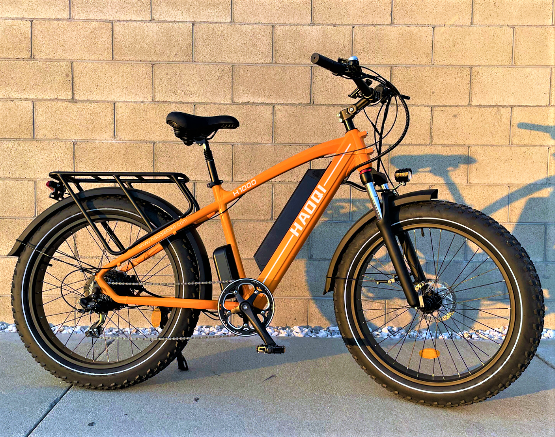 HAOQI Orange Leopard Pro Fat Tire Electric Bike Review