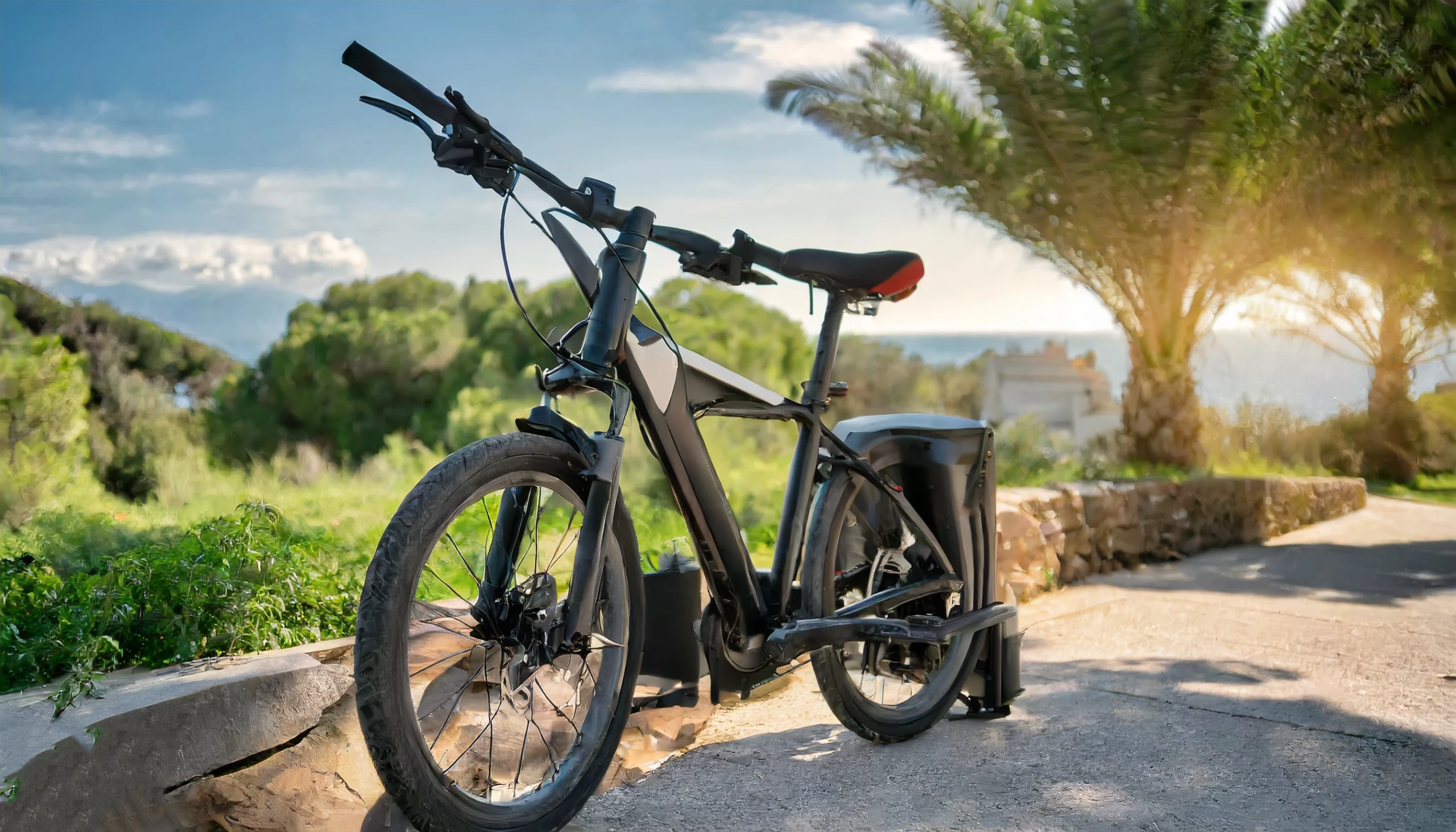 Electric Bike Riding Without the Battery