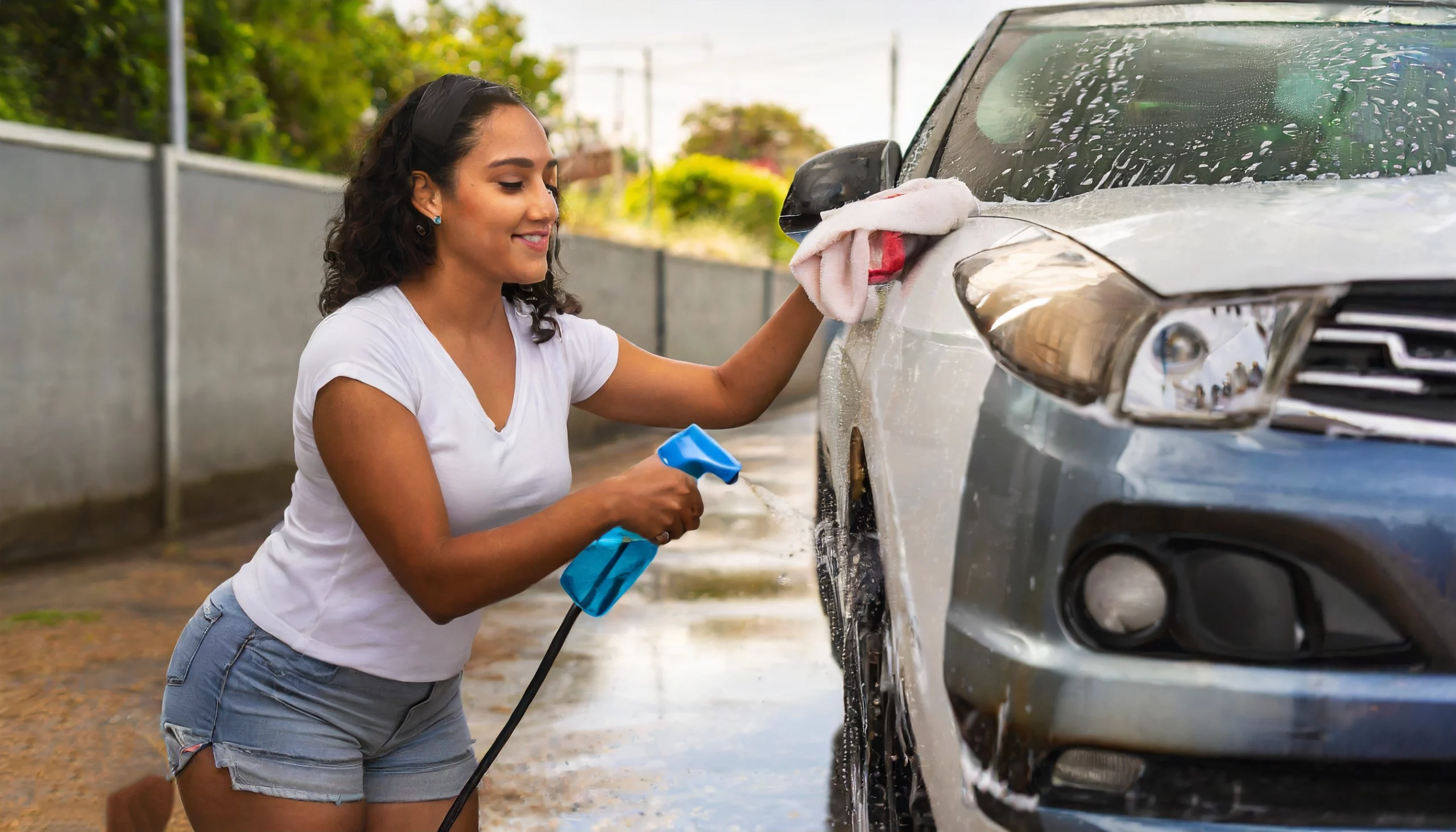 Wash Your Car in the Winter and Summer